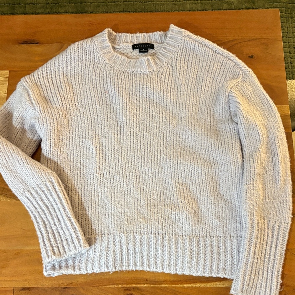 Sanctuary Women's Light Purple Sweater Size Medium